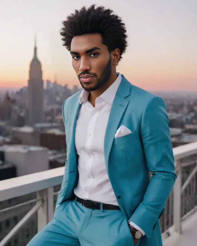 Modelo IA Unsyn - Moda masculina