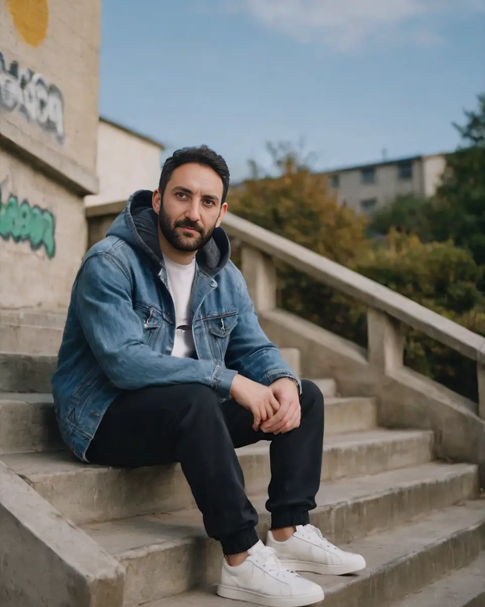 Modelo IA Unsyn - Moda masculina