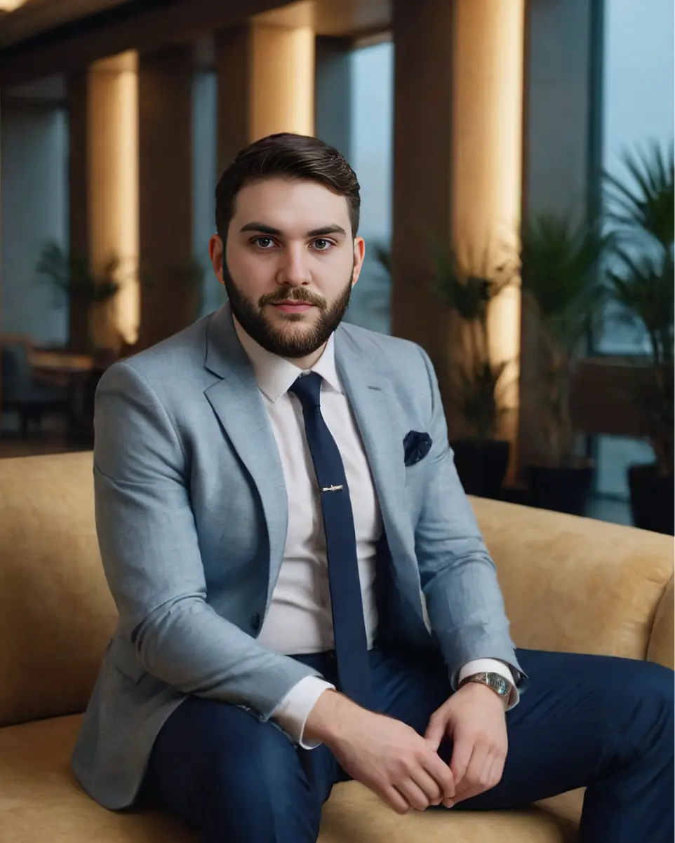 Modelo IA Unsyn - Moda masculina