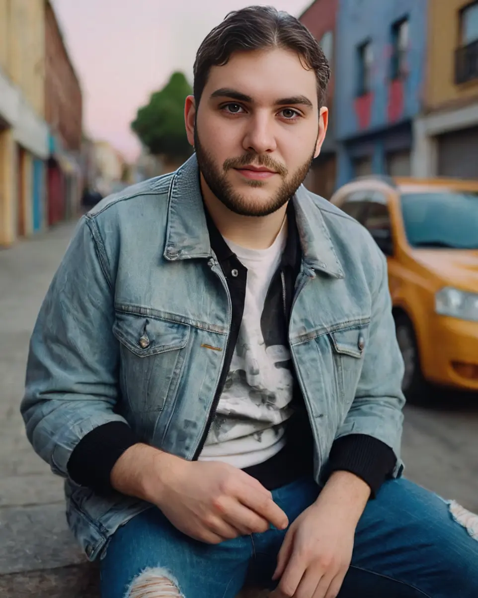 Modelo IA Unsyn - Moda masculina